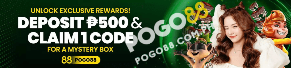 deposit 500peso pogo88